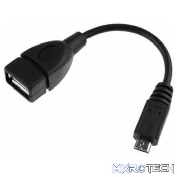 Micro USB Male to USB Female OTG Cable  OD020